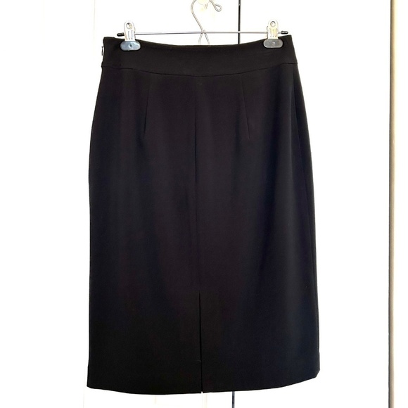 Tahari Moxie Black Pencil Skirt NWT Size 10 - Picture 2 of 15